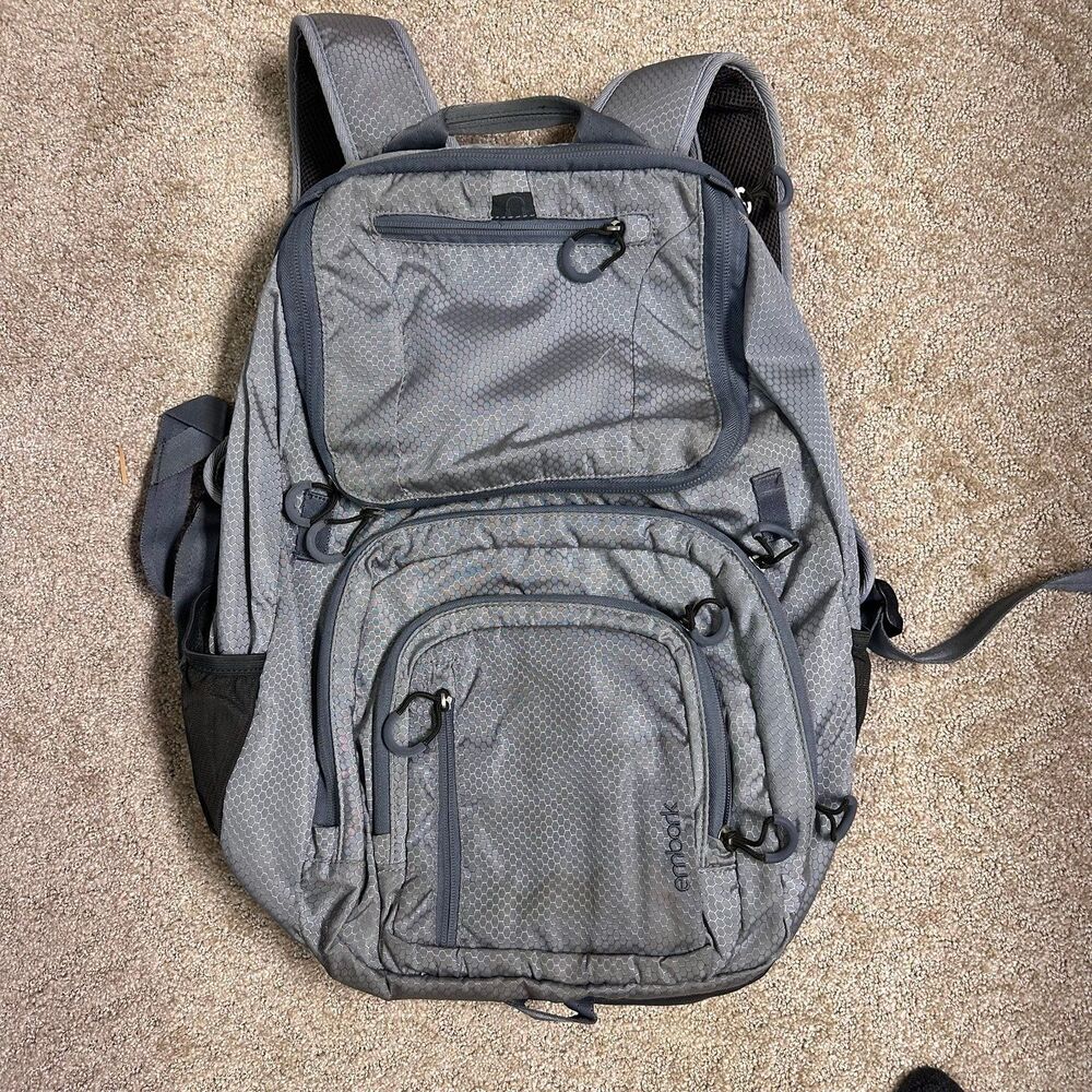 Embark Gray Backpack